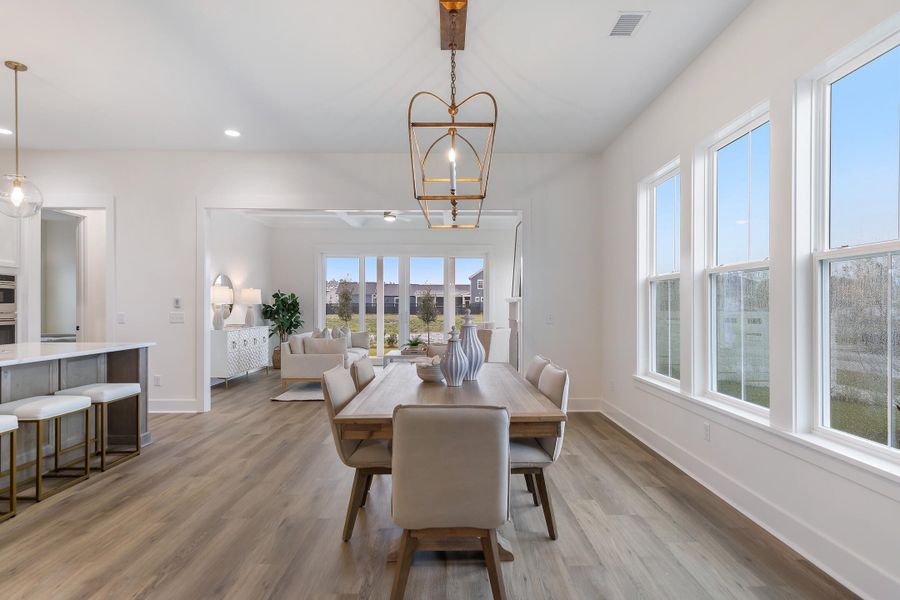 Furnished interior view inside a new home in , Summerville (Image 28).