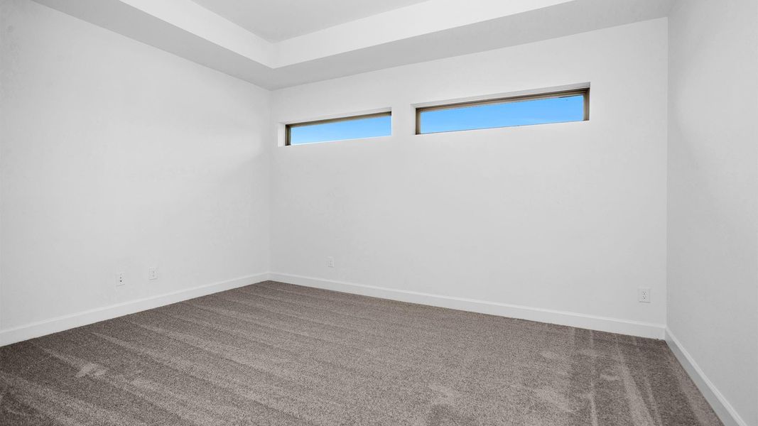Spacious, unfurnished interior of a new home in Legacy Prairie at Katy Court, Katy (Image 11).