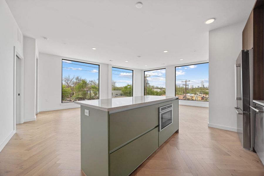 Furnished interior view inside a new home in , Austin (Image 9).