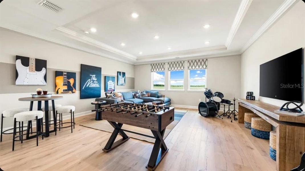 Furnished interior view inside a new home in Windward Preserve, Cocoa (Image 13). Furnished interior view inside a new home in Windward Preserve, Cocoa (Image 13).