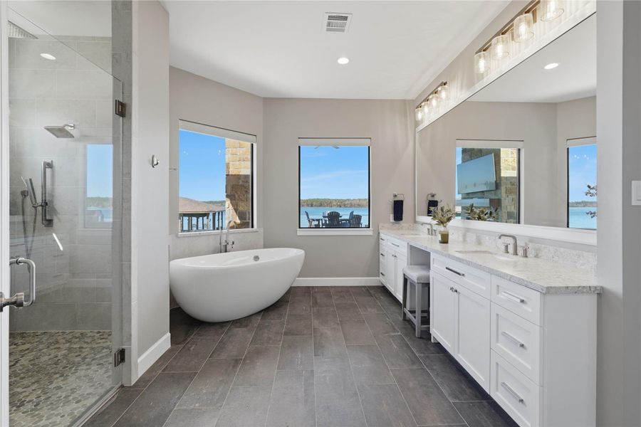 Furnished interior view inside a new home in , Montgomery (Image 19).