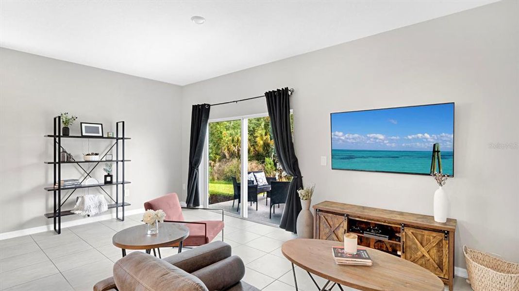 Furnished interior view inside a new home in , Kissimmee (Image 12).