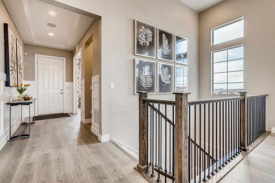 Representative furnished interior of a home built from the Mesa by Taylor Morrison in Macanta Destination Collection, Castle Rock (Image 8).
