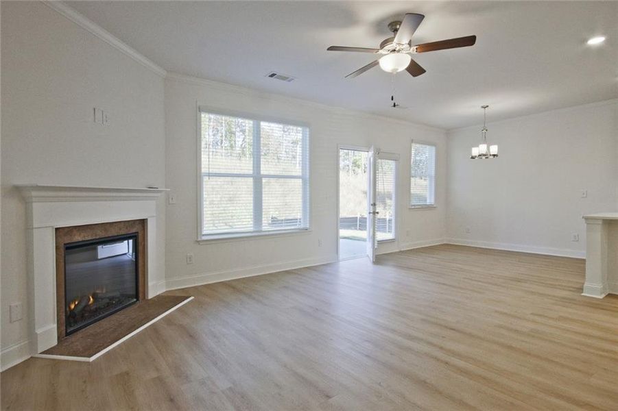 Spacious, unfurnished interior of a new home in Paces Estates, Lithia Springs (Image 32).