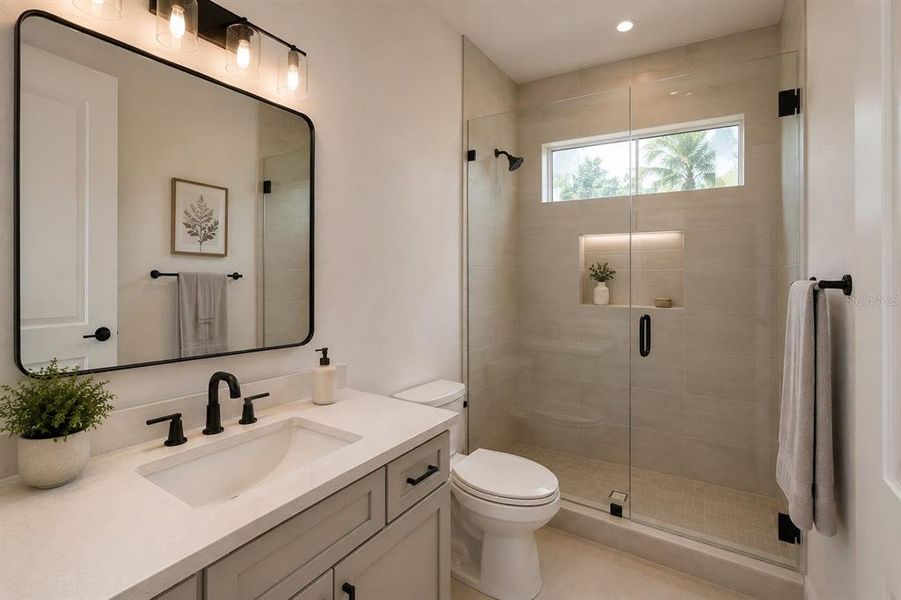 Furnished interior view inside a new home in , Lithia (Image 13).