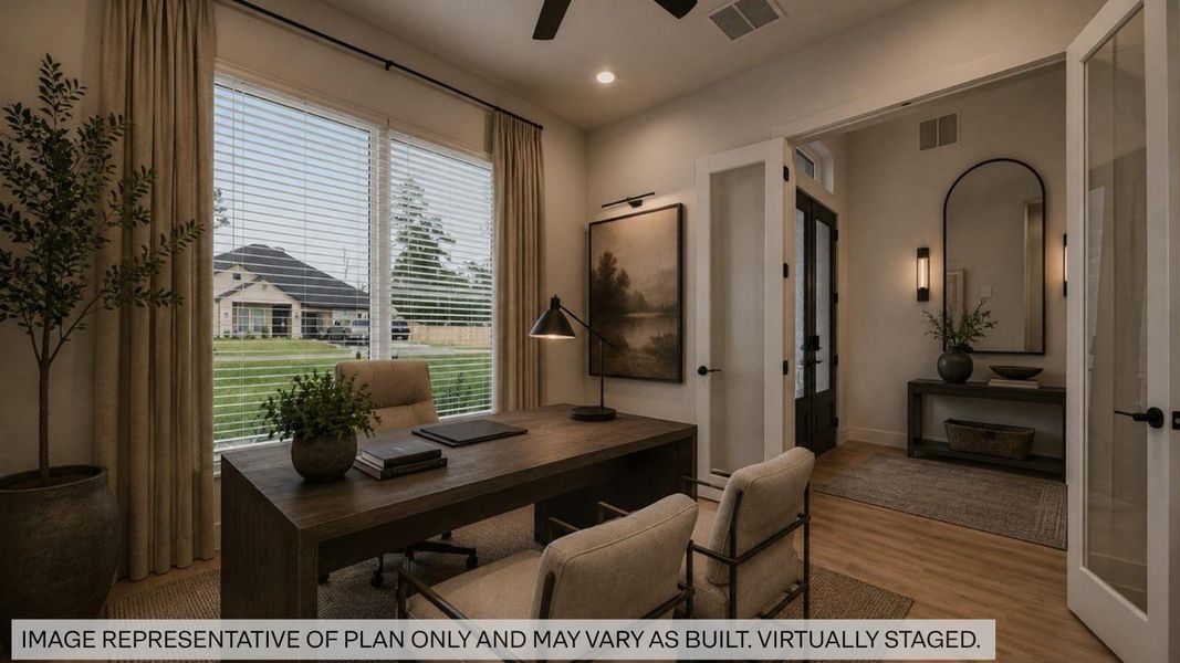 Furnished interior view inside a new home in Butlers Bend Estates, Pinehurst (Image 16).