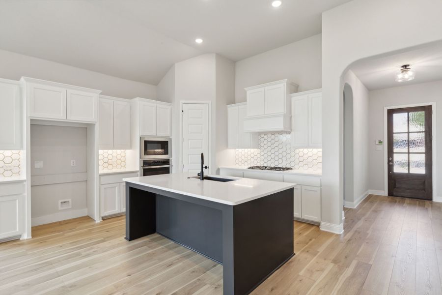 Representative furnished interior of a home built from the Bayhill by Cambridge Homes in Lake Park, Rowlett (Image 5).