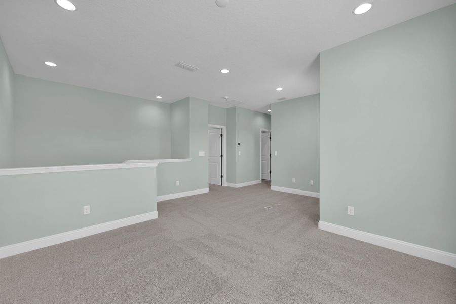 Representative unfurnished interior of a home built from the Crescent by Riverside Homes in Mariposa at EverRange, Jacksonville (Image 38).