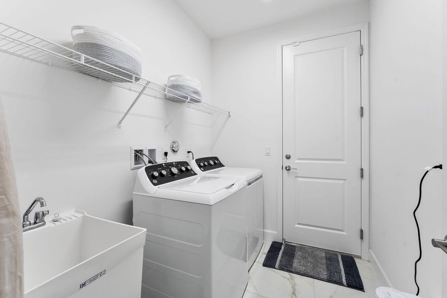 Laundry Area Laundry Area
