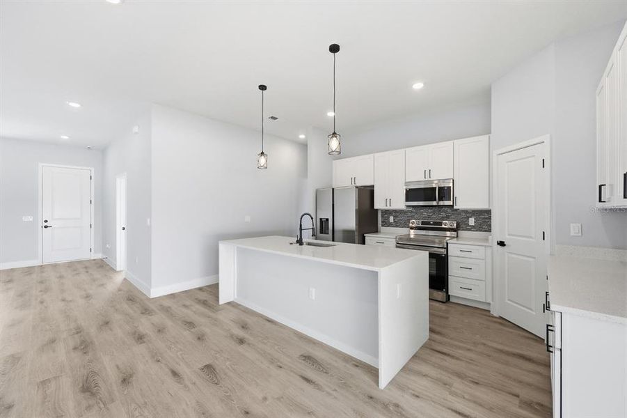 Furnished interior view inside a new home in , Ocala (Image 8).