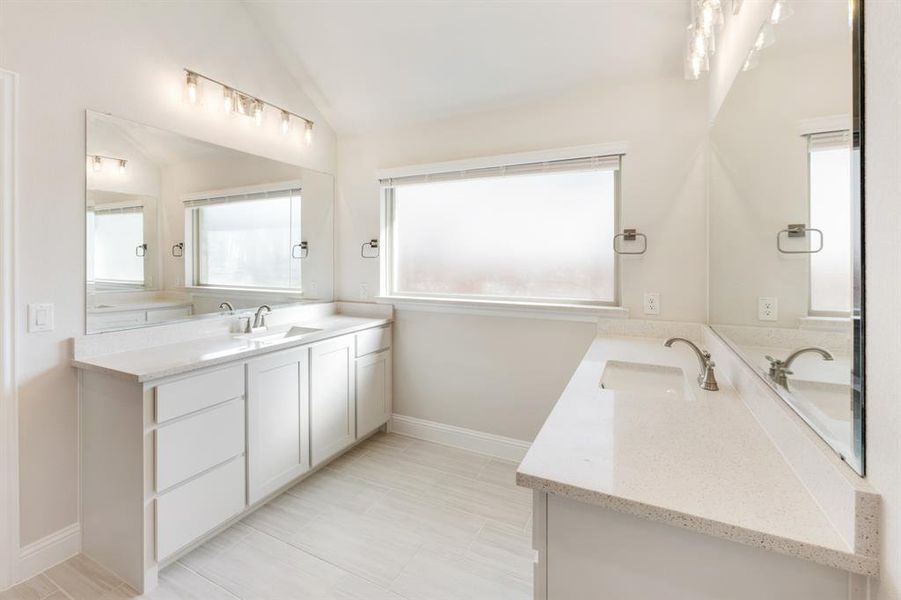 Furnished interior view inside a new home in The Enclave at Parks of Aledo, Aledo (Image 15).