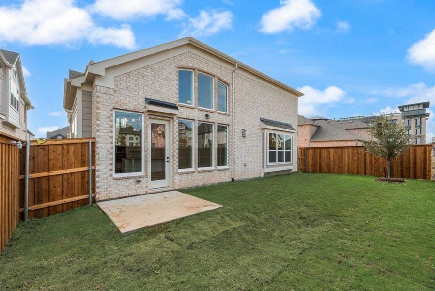 Exterior details and patio area of a home in Walton Ridge, Corinth (Image 2). Exterior details and patio area of a home in Walton Ridge, Corinth (Image 2).