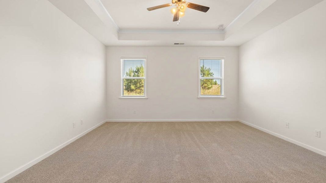 Spacious, unfurnished interior of a new home in The Gates at Pates Creek, Hampton (Image 20).