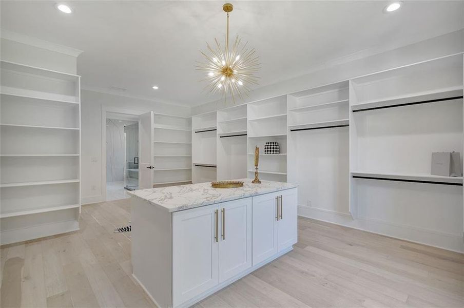 Furnished interior view inside a new home in , Suwanee (Image 31).