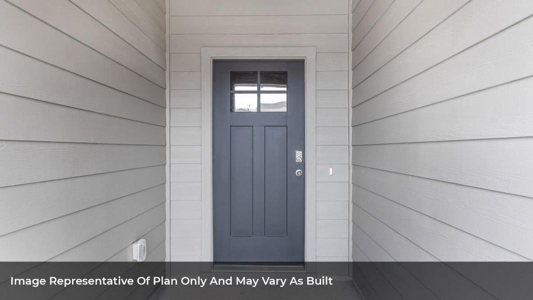 Exterior details and patio area of a home in Rosenbusch Ranch, Leander (Image 2).