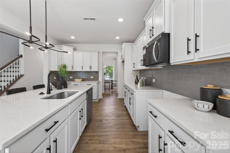 Furnished interior view inside a new home in Morrow Brook, Albemarle (Image 18).