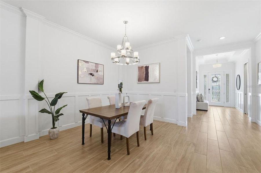 Furnished interior view inside a new home in , Wesley Chapel (Image 5). Furnished interior view inside a new home in , Wesley Chapel (Image 5).