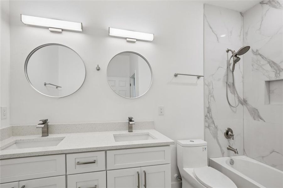 Furnished interior view inside a new home in , Rotonda West (Image 13).