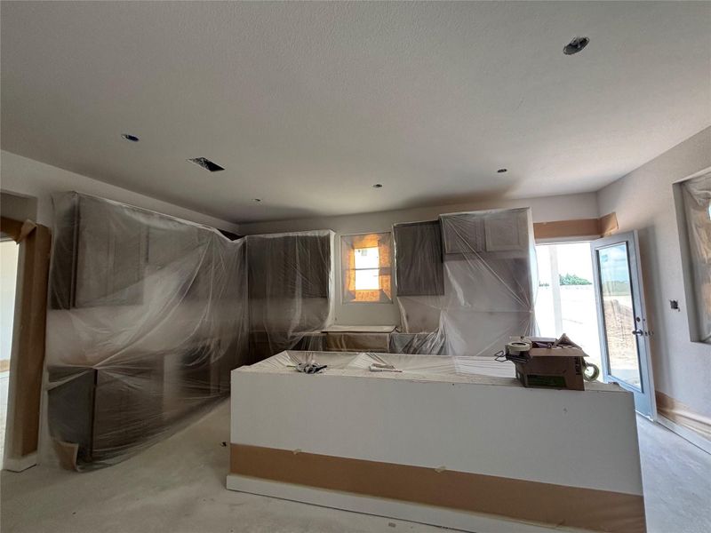 In-progress construction of a new home in Berry Creek Highlands, Georgetown, TX (Image 14).