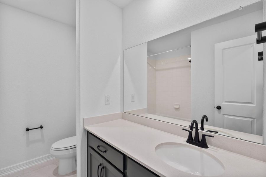 Furnished interior view inside a new home in Austin Point, Richmond (Image 6).