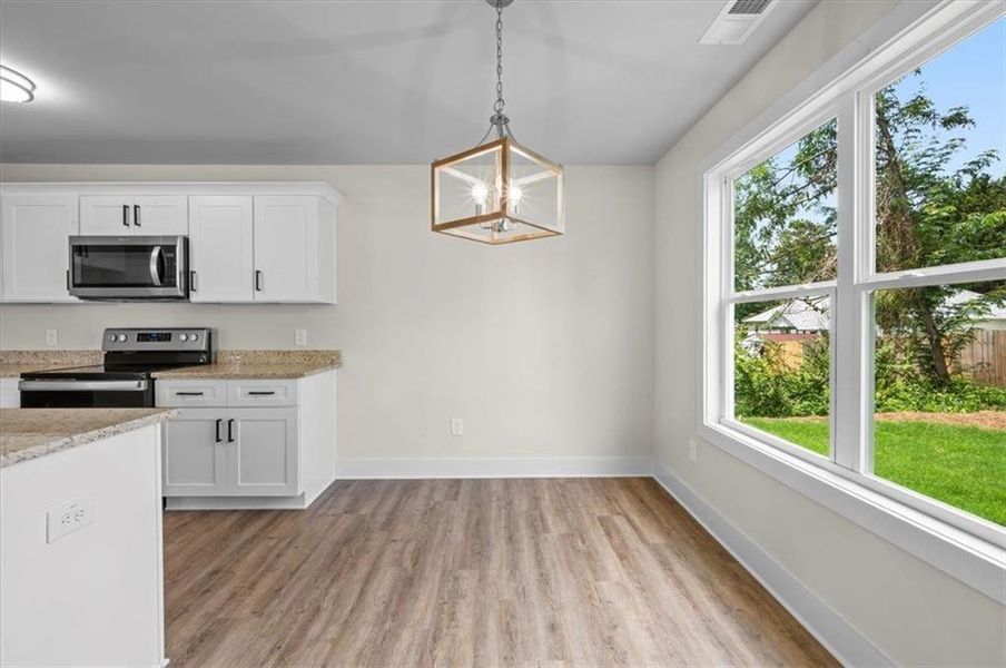 Furnished interior view inside a new home in , Gainesville (Image 9). Furnished interior view inside a new home in , Gainesville (Image 9).