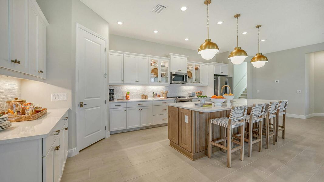 Furnished interior view inside a new home in Vistera of Venice Real Estate and Homes for Sale in Venice, FL - Neal Communities, Nokomis (Image 9).