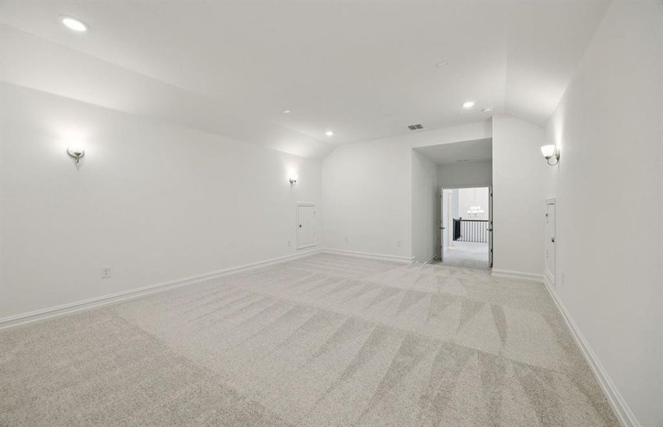 Deep Media Room *Real home pictured Deep Media Room *Real home pictured