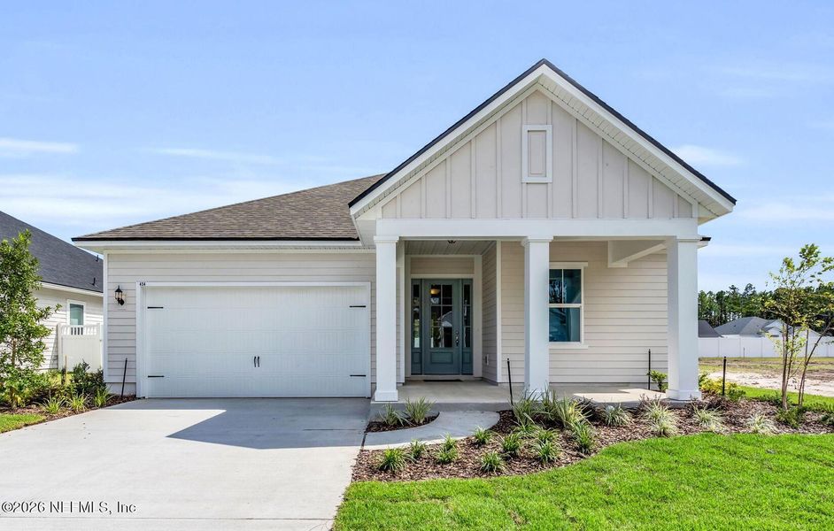 Front exterior of a new home in , Jacksonville, FL, highlighting curb appeal (Image 2). Front exterior of a new home in , Jacksonville, FL, highlighting curb appeal (Image 2).