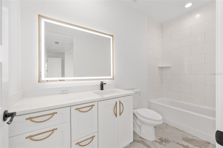 Furnished interior view inside a new home in , Ocala (Image 9).