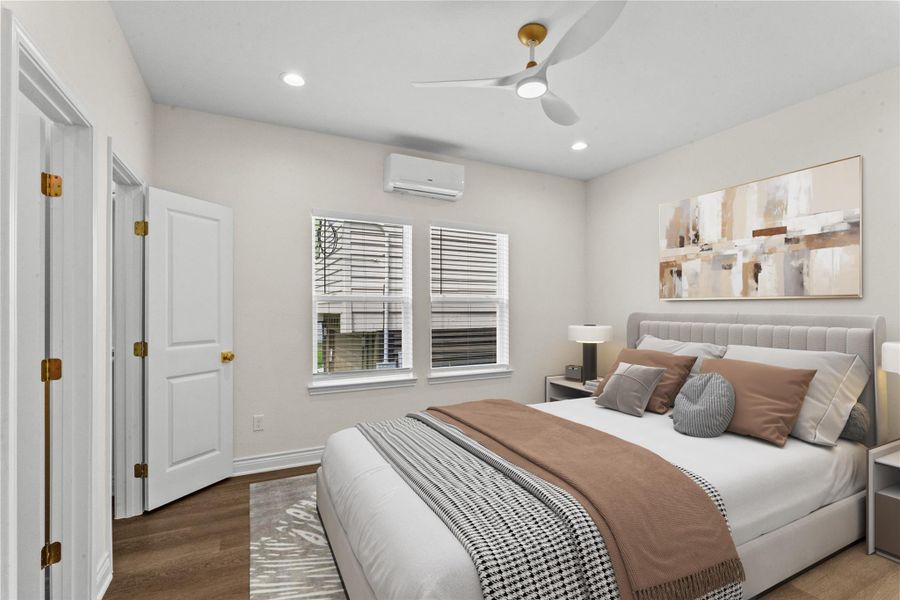 Furnished interior view inside a new home in , Galveston (Image 10). Furnished interior view inside a new home in , Galveston (Image 10).