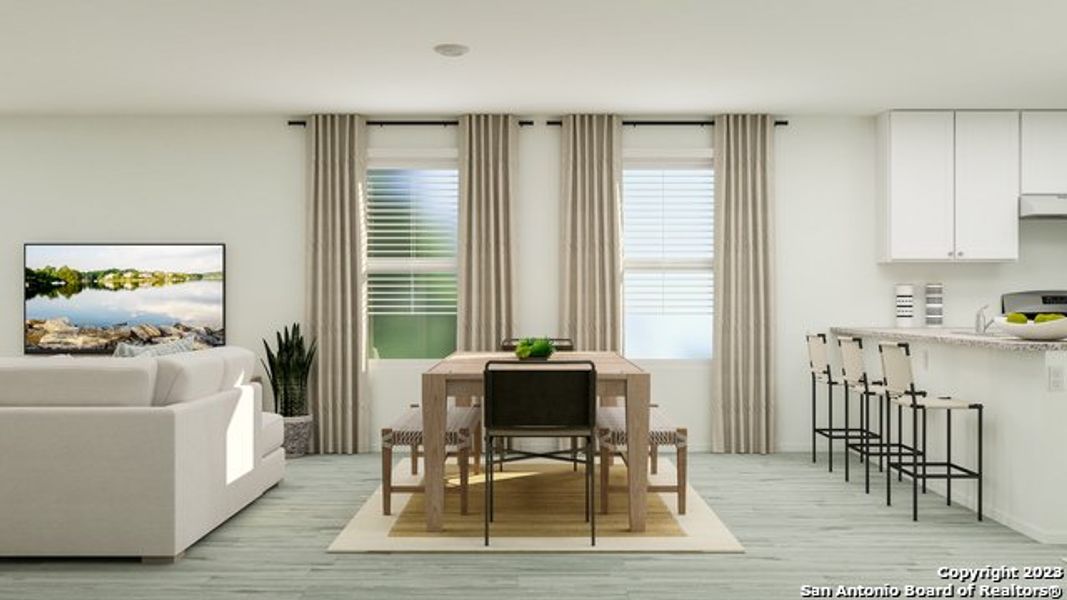 Furnished interior view inside a new home in , Pleasanton (Image 6).