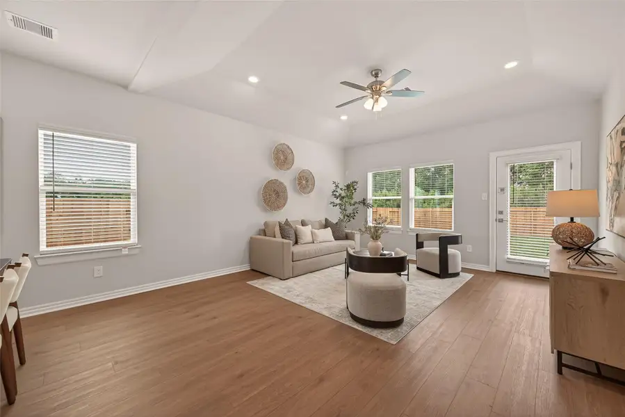 Furnished interior view inside a new home in , Splendora (Image 4).