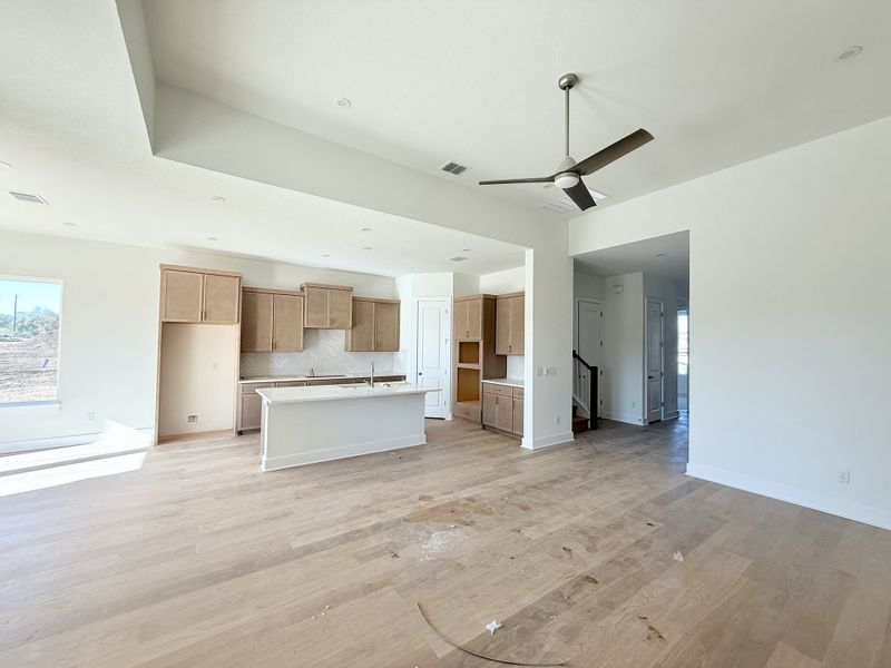 In-progress construction of a new home in Persimmon, Buda, TX (Image 9).