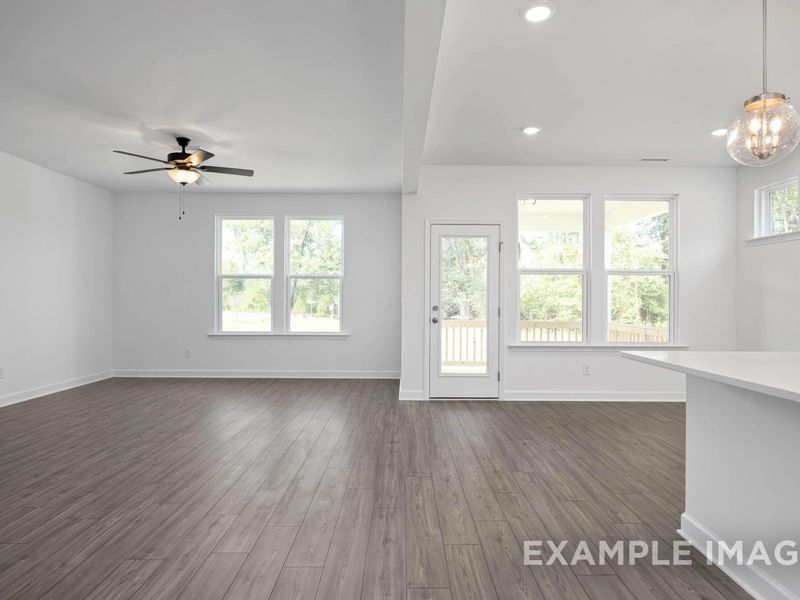 Spacious, unfurnished interior of a new home in Woodland Crossing, Zebulon (Image 14).