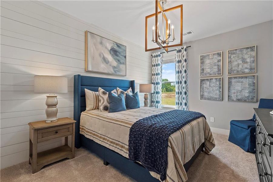 Furnished interior view inside a new home in Copperfield, Locust Grove (Image 24).