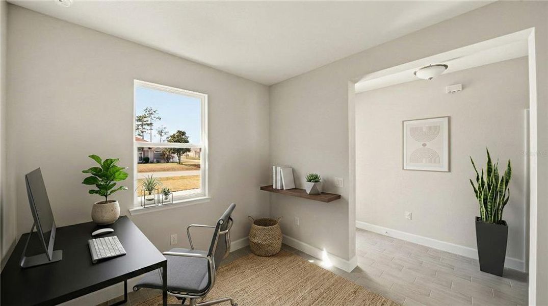 Furnished interior view inside a new home in , Palm Coast (Image 11).