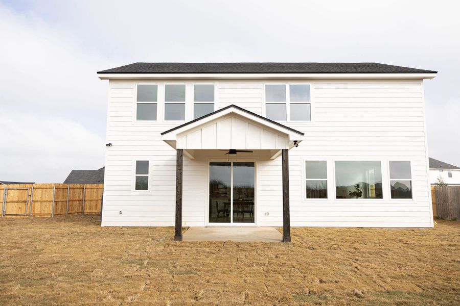 Representative exterior details of a home built from the Brazos by View Homes in Callan Village, San Antonio (Image 20). Representative exterior details of a home built from the Brazos by View Homes in Callan Village, San Antonio (Image 20).