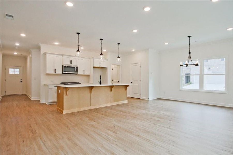 Spacious, unfurnished interior of a new home in River Walk Place, Lawrenceville (Image 29).