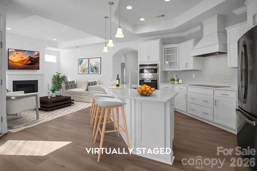 Furnished interior view inside a new home in , Gastonia (Image 5).