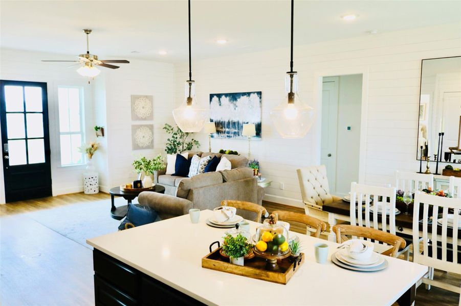 Furnished interior view inside a new home in , Brenham (Image 11). Furnished interior view inside a new home in , Brenham (Image 11).