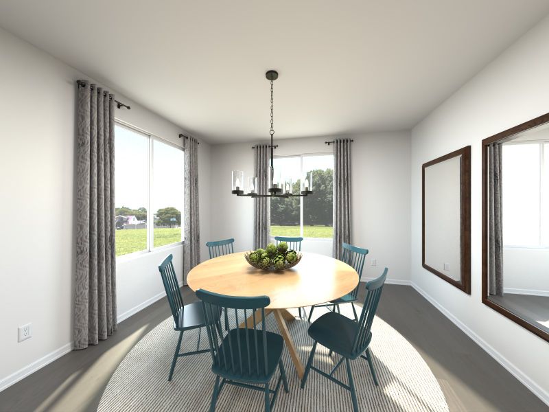 Furnished interior view inside a new home in Colbert Landings - Reserve Series, Palm Coast (Image 3). Furnished interior view inside a new home in Colbert Landings - Reserve Series, Palm Coast (Image 3).