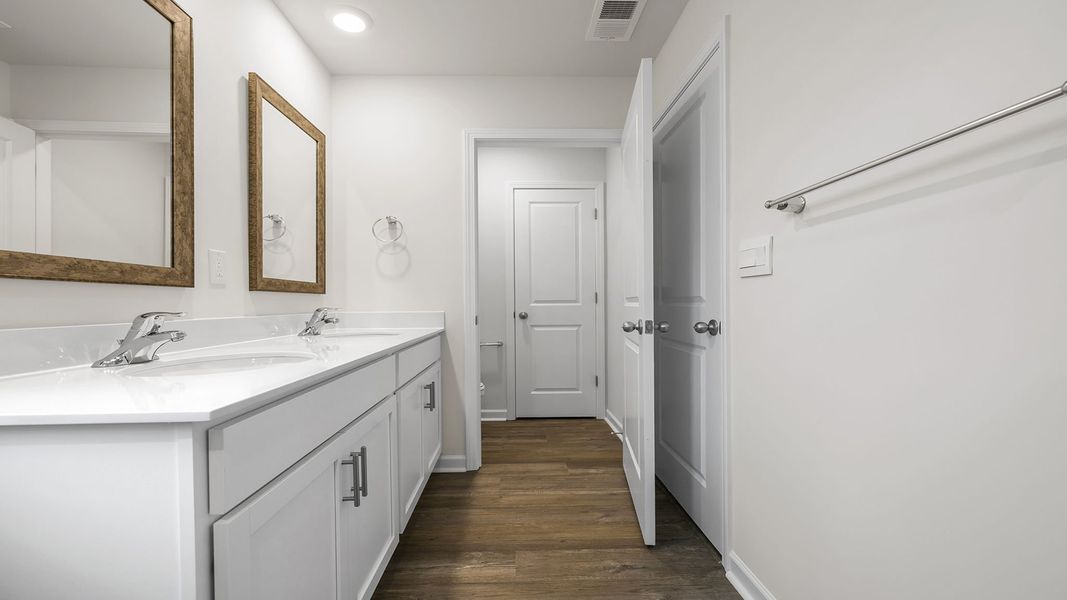 Furnished interior view inside a new home in Durbin Meadows, Fountain Inn (Image 11).