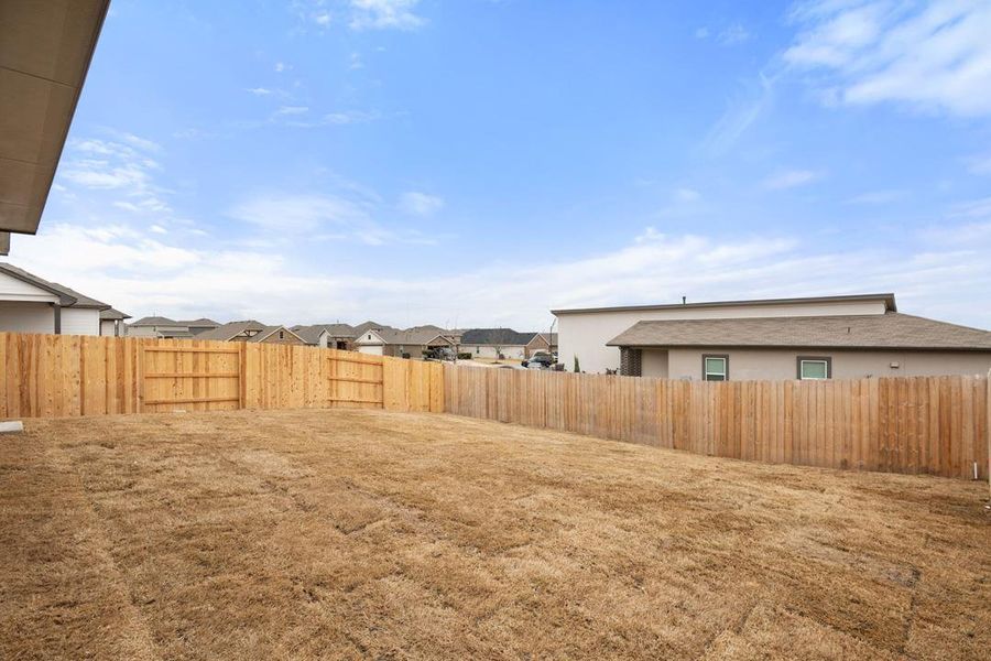 Exterior details and patio area of a home in Park Central, Georgetown (Image 23).