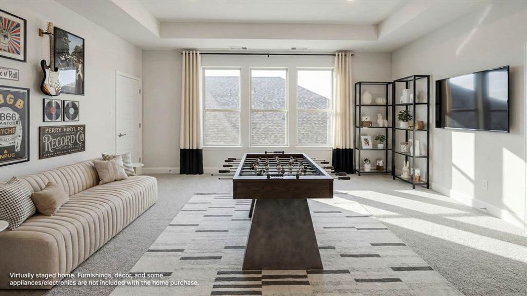 Furnished interior view inside a new home in Terraces, Rockwall (Image 17).
