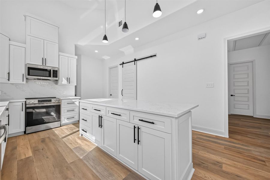 Furnished interior view inside a new home in , Huntsville (Image 12).