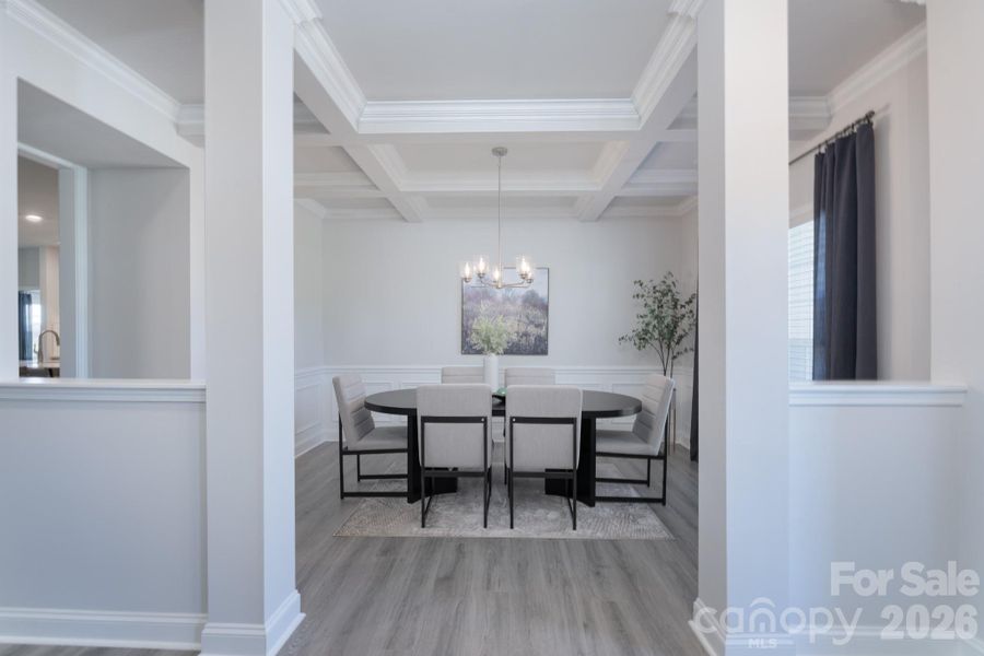 Furnished interior view inside a new home in Cardiff Glyn, Catawba (Image 4).