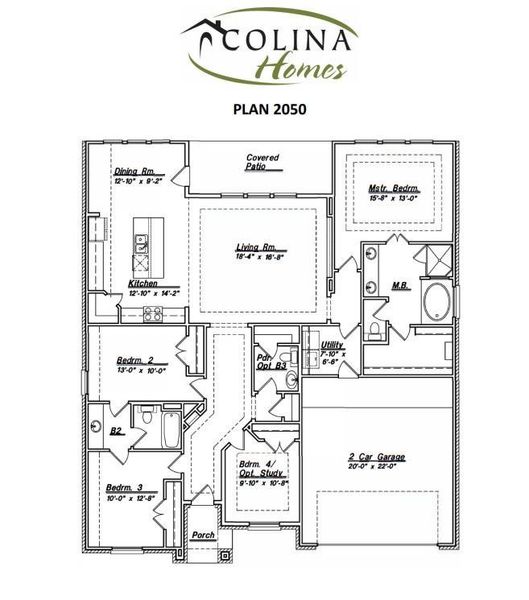 2D floor plan layout of this home in River Ranch, Dayton, TX (Image 5). 2D floor plan layout of this home in River Ranch, Dayton, TX (Image 5).