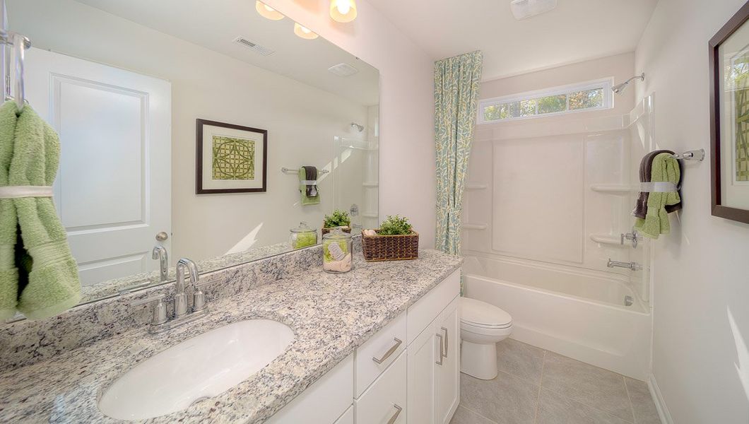 Furnished interior view inside a new home in The Townes at Stonecrest, Hendersonville (Image 32).