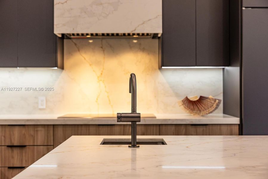 Close-up of interior finishes inside a home in , Biscayne Park (Image 23). Close-up of interior finishes inside a home in , Biscayne Park (Image 23).