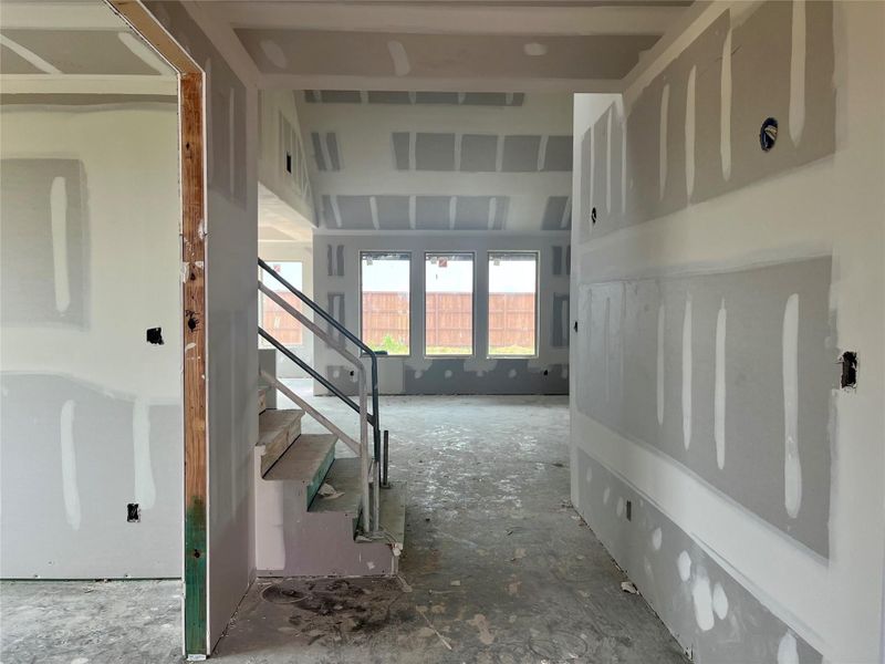 In-progress construction of a new home in Oakwood Estates, Waller, TX (Image 24).